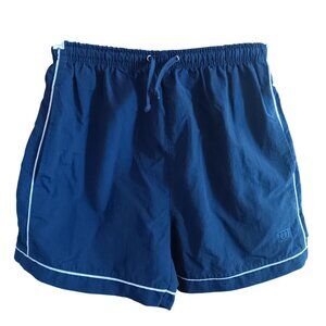 Vintage Men's Tennis Shorts Wilson 1990's Parachute Nylon Drawstring Elastic